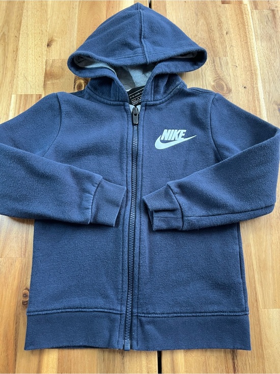 Nike Other - Nike Toddler Boys Navy Blue Full Zip Hooded Fleece Sweatshirt Jacket Size 4T